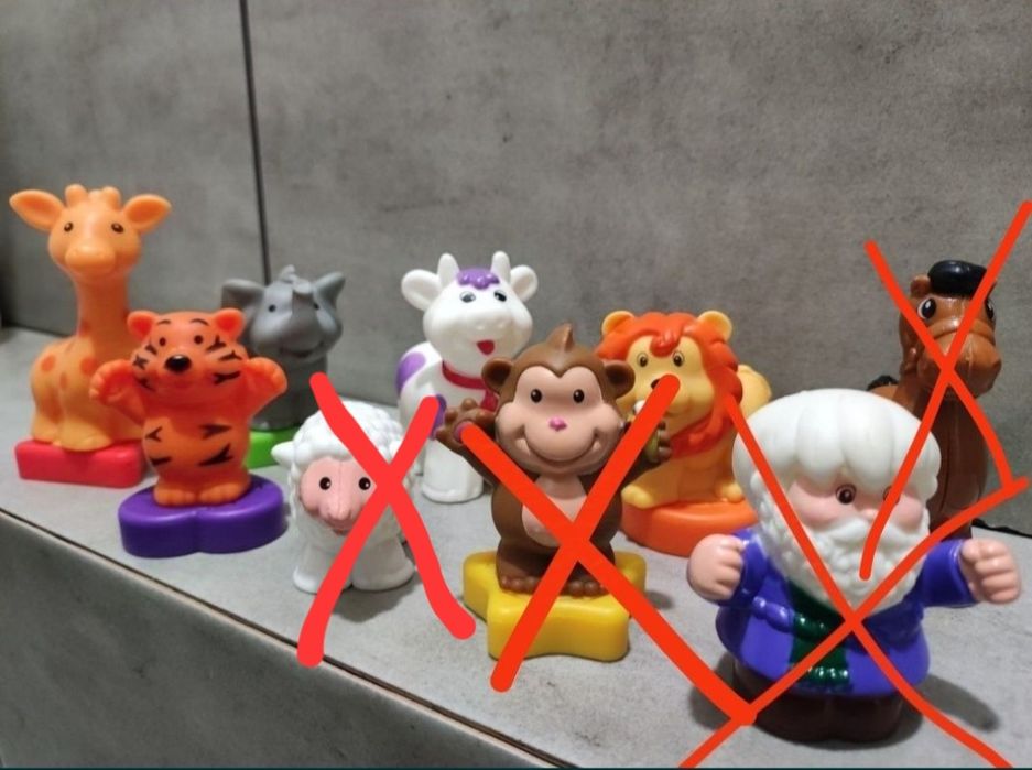 Фігурки для іграшки "Ноїв ковчег" КОВЧЕГ ФЕРМА Kiddie