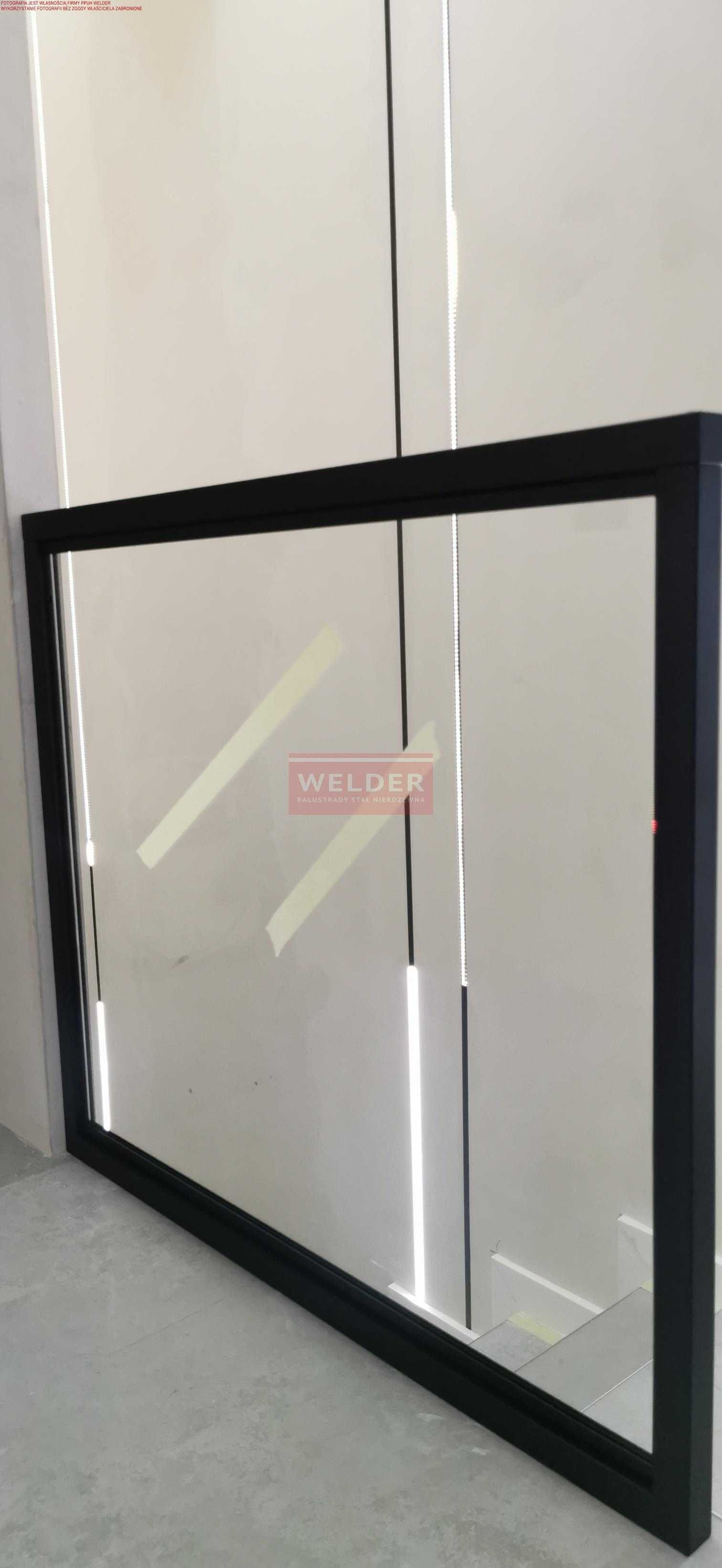 Balustrady Producent  Balkon Francuski szklane Loft Harfa