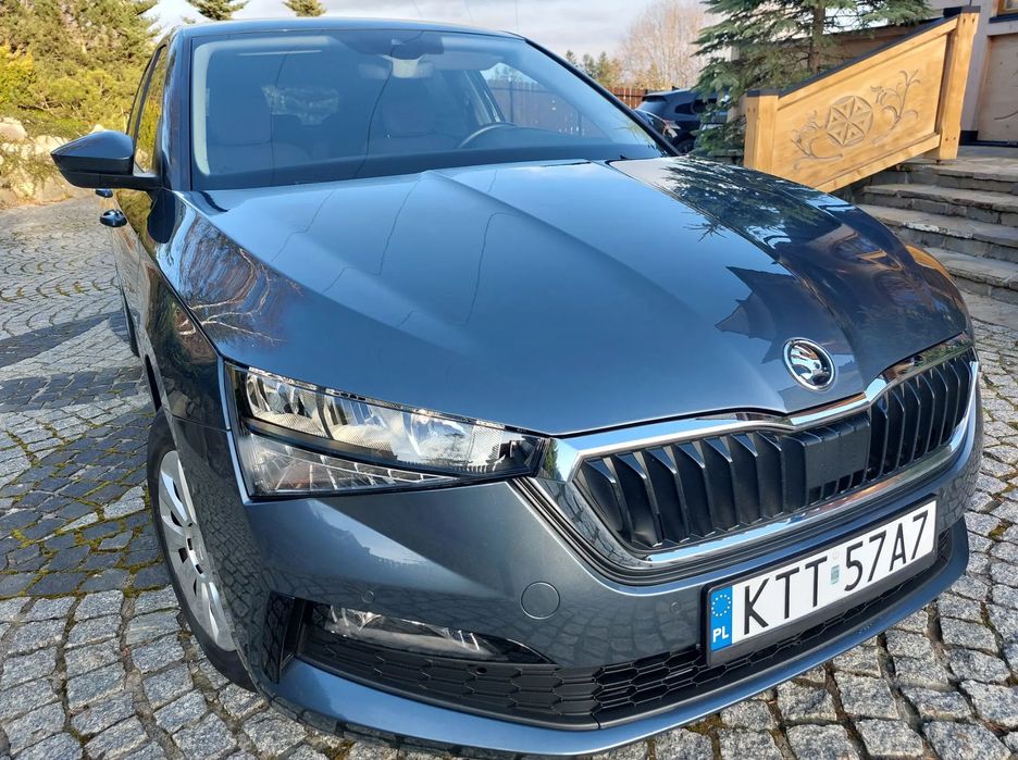Skoda Scala Salon Polska Pierwsza rej. 2020r. Klimatronik Duży Ekran Smart