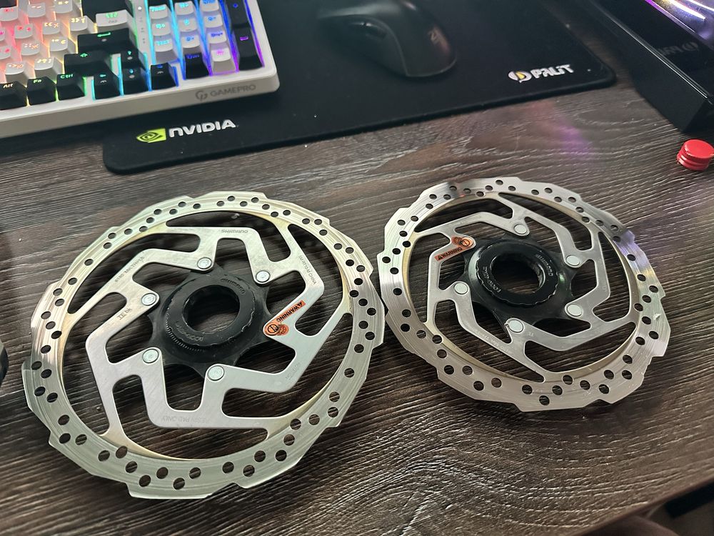 Гідравлічні гальма аналог Shimano mt 200 Повний комлект з роторами