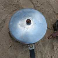 Крышка на сковороду диаметр  25см  алюминиевая  СССР