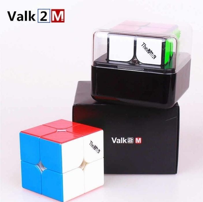 Кубик Рубіка 2x2 Qiyi Mofangge The Valk 2M Кольоровий пластик без накл