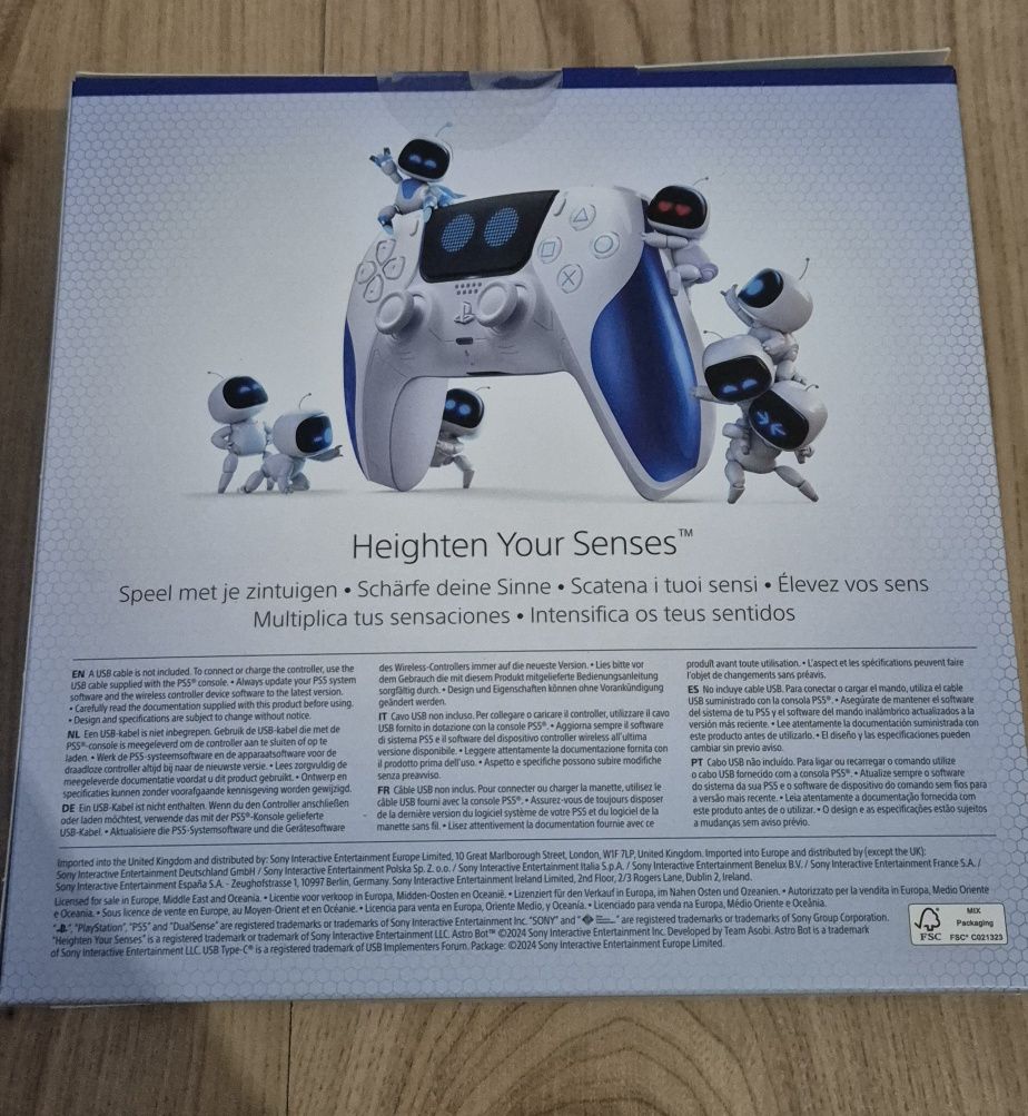 DualSense  Astro Bot Limited Edition  Nowy