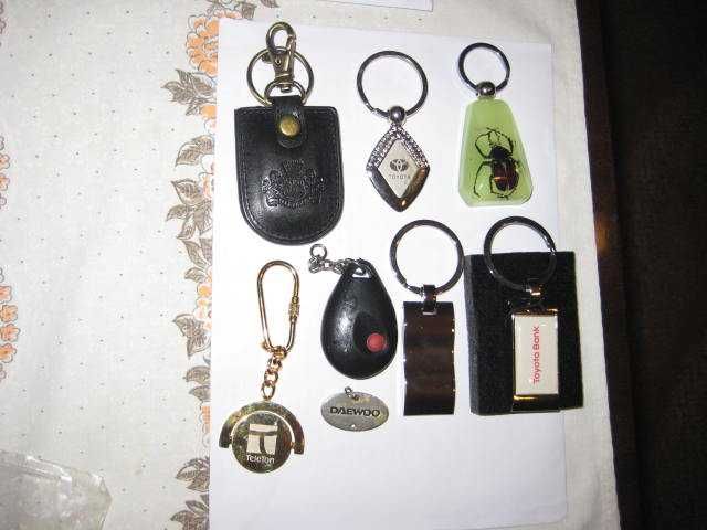 Breloki do kluczy.PRL. Starocie.