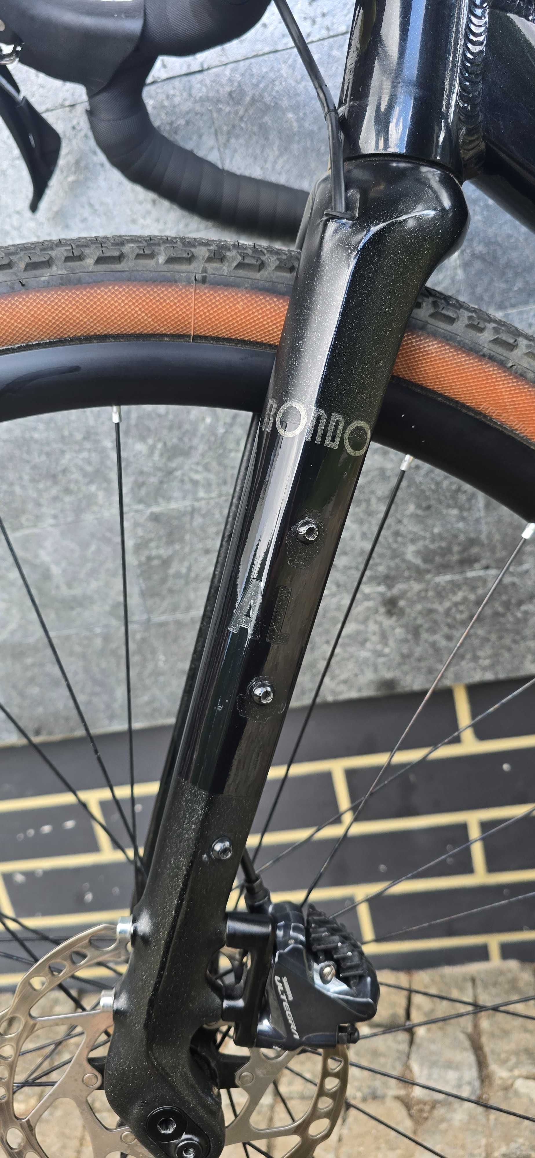 Rower gravel NS BIKES Rag+2 z widelcem RONDO i pełną grupą GRX800