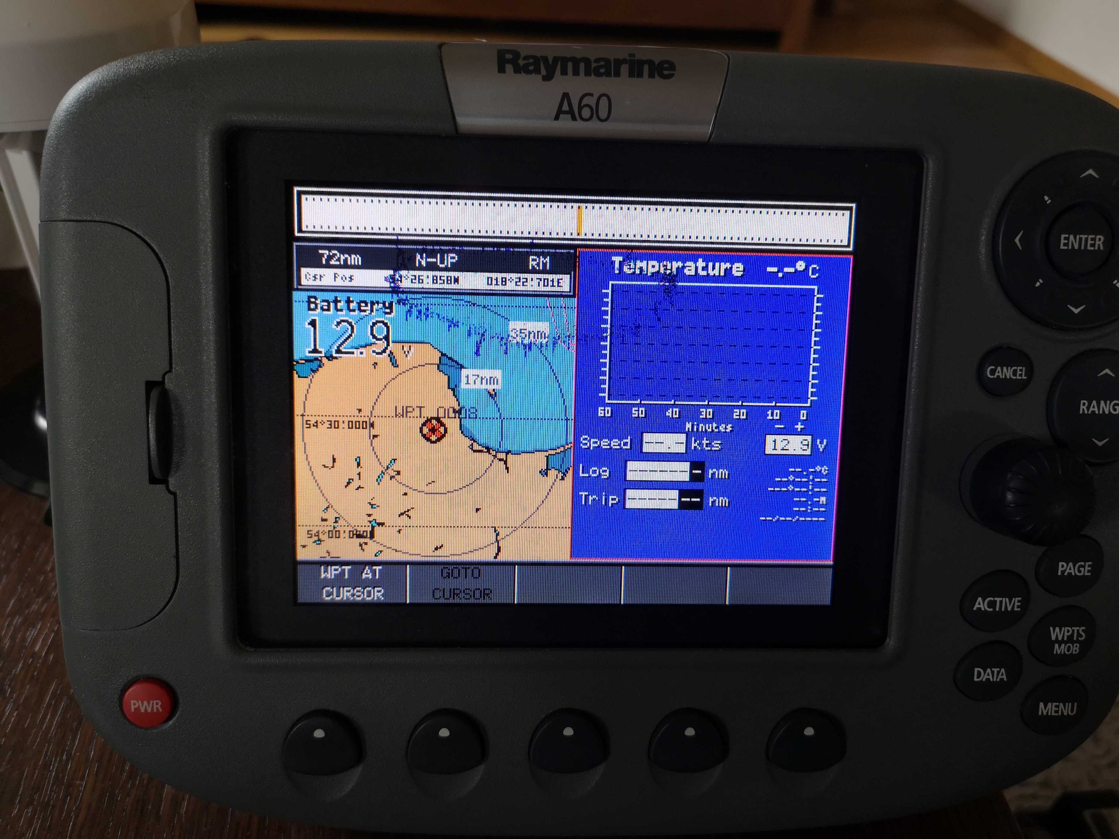 Raymarine a60 ploter +antena gps