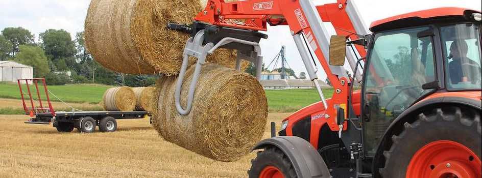 Chwytak do bel wielofunkcyjny chwytak do słomy