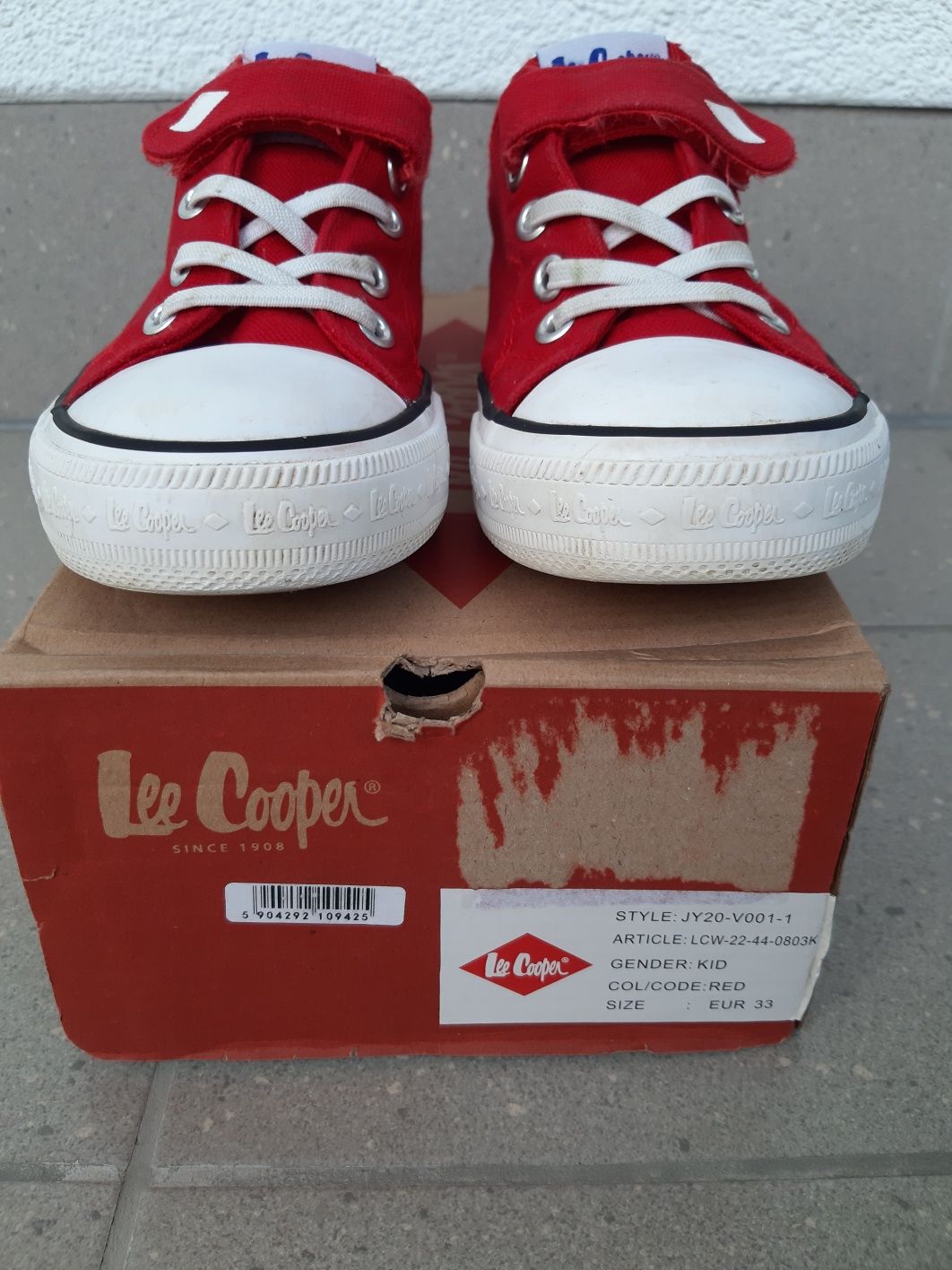 Trampki Lee Cooper rozm. 33