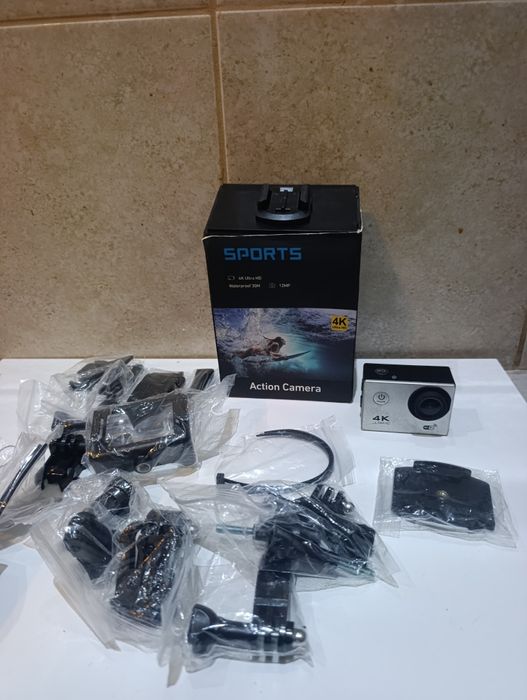 Câmara filmar 4K Água e Desportos