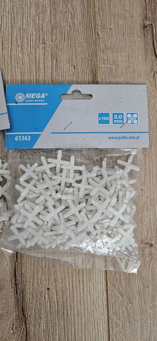 Krzyżyki dystansowe do glazury 3mm