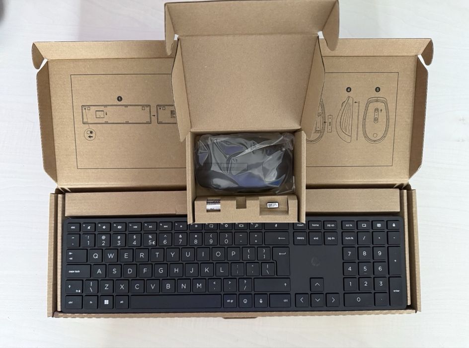 Klawiatura i mysz bezprzewodawa HP