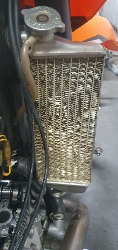 Chłodnic Komplet lewa prawa Ktm sxf 450 sxf 250 sx 250 Szczelne dawca