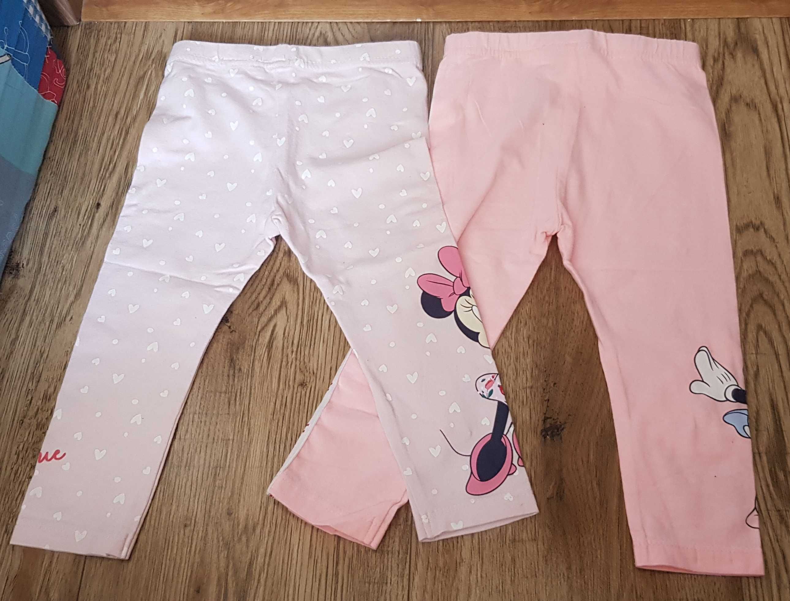 Minnie Disney legginsy dziewczynka 80 cm