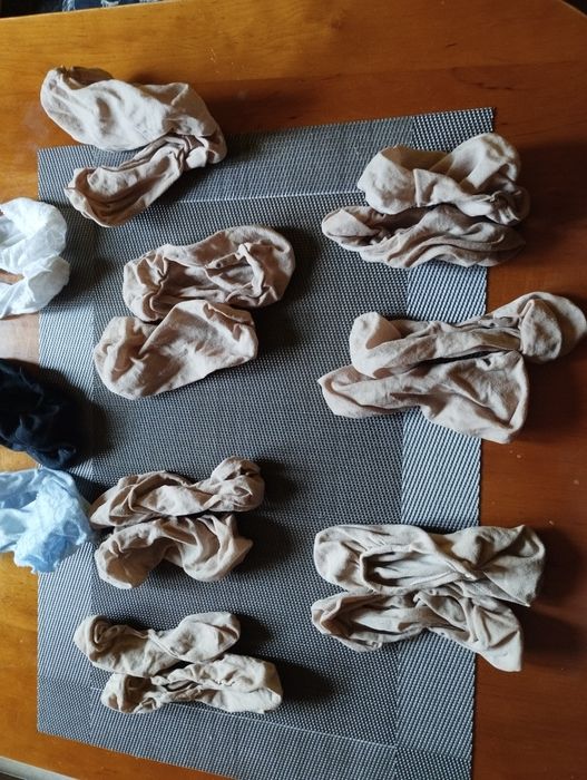Stopki pończochiwe damskie 7 par po 5 zl