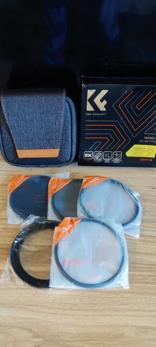 Набір фільтрів K&F Concept Nano-X filter — 82 mm UV, CPL, ND1000