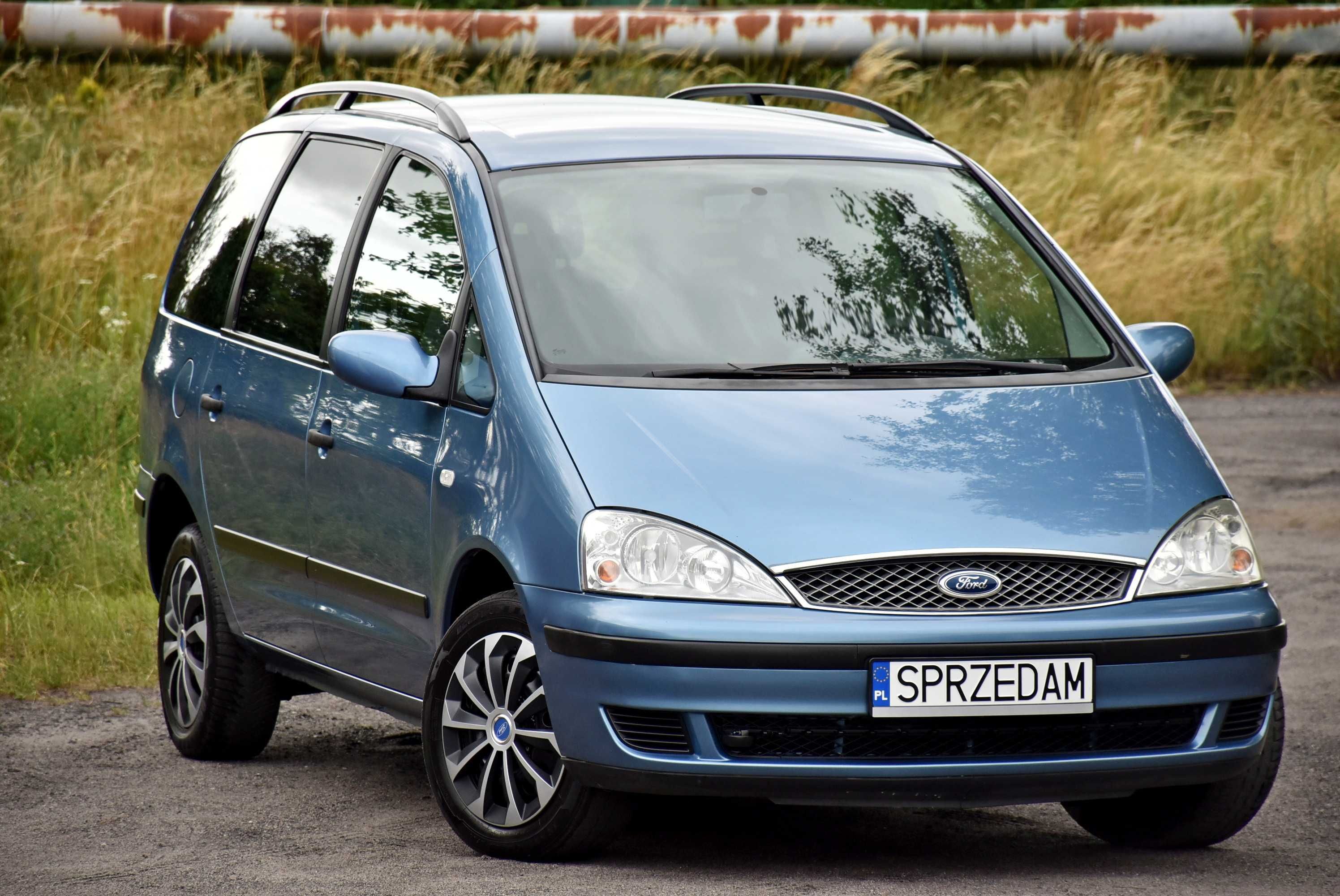 Ford Galaxy 2004 2.3 Benzyna, Klimatyzacja, Foteliki, Grzane fotele