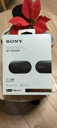 Słuchawki Bluetooth SONY bezprzewodowe wf-1000xm3 ANC redukcja szumów