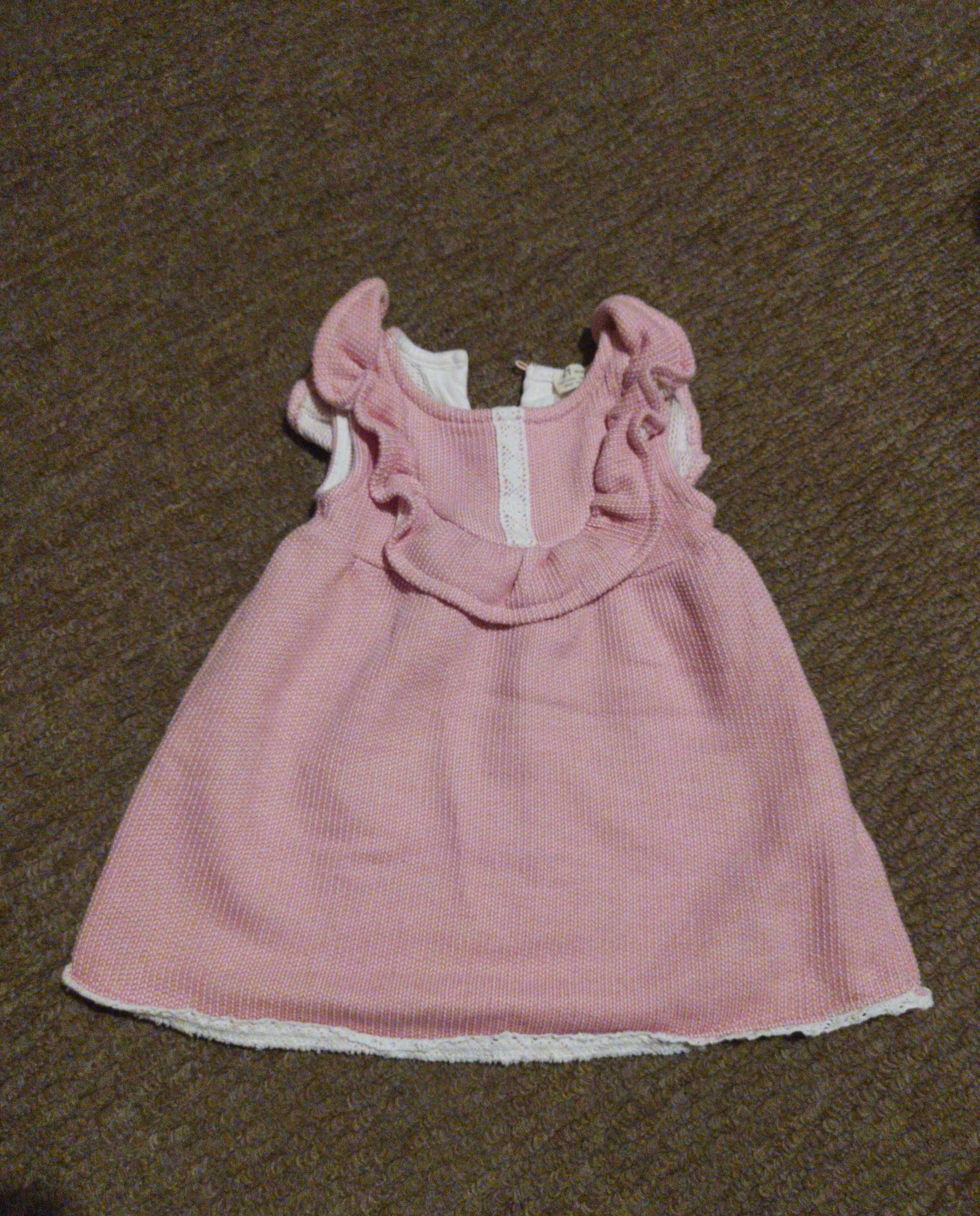 Vestido bebê 1-3 meses