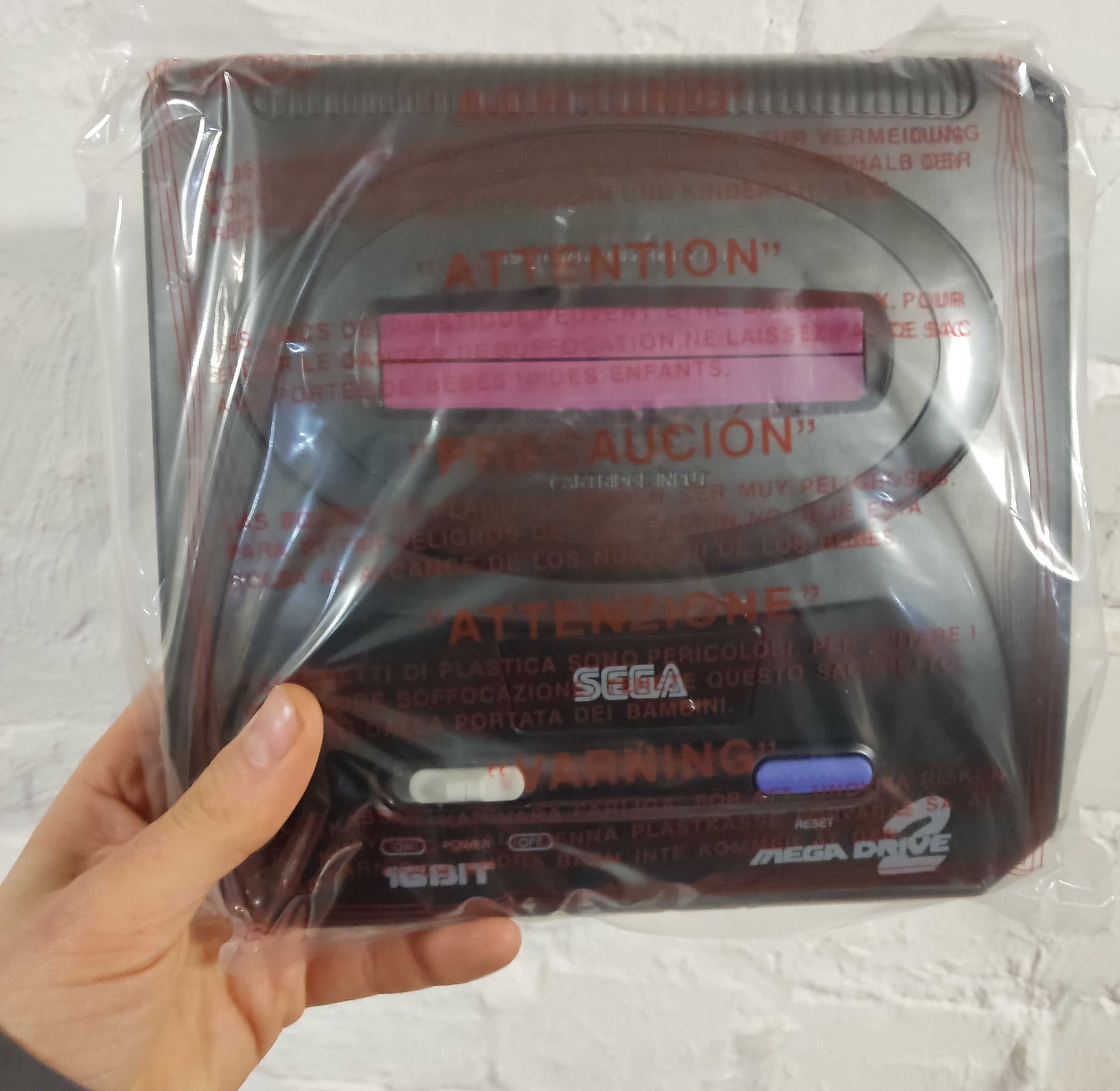 Приставка Sega Mega Drive 2 + Мортал Комбат 1+2+3+3Ультімейт+5. НОВА!