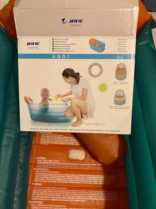 Banheira portátil insuflável