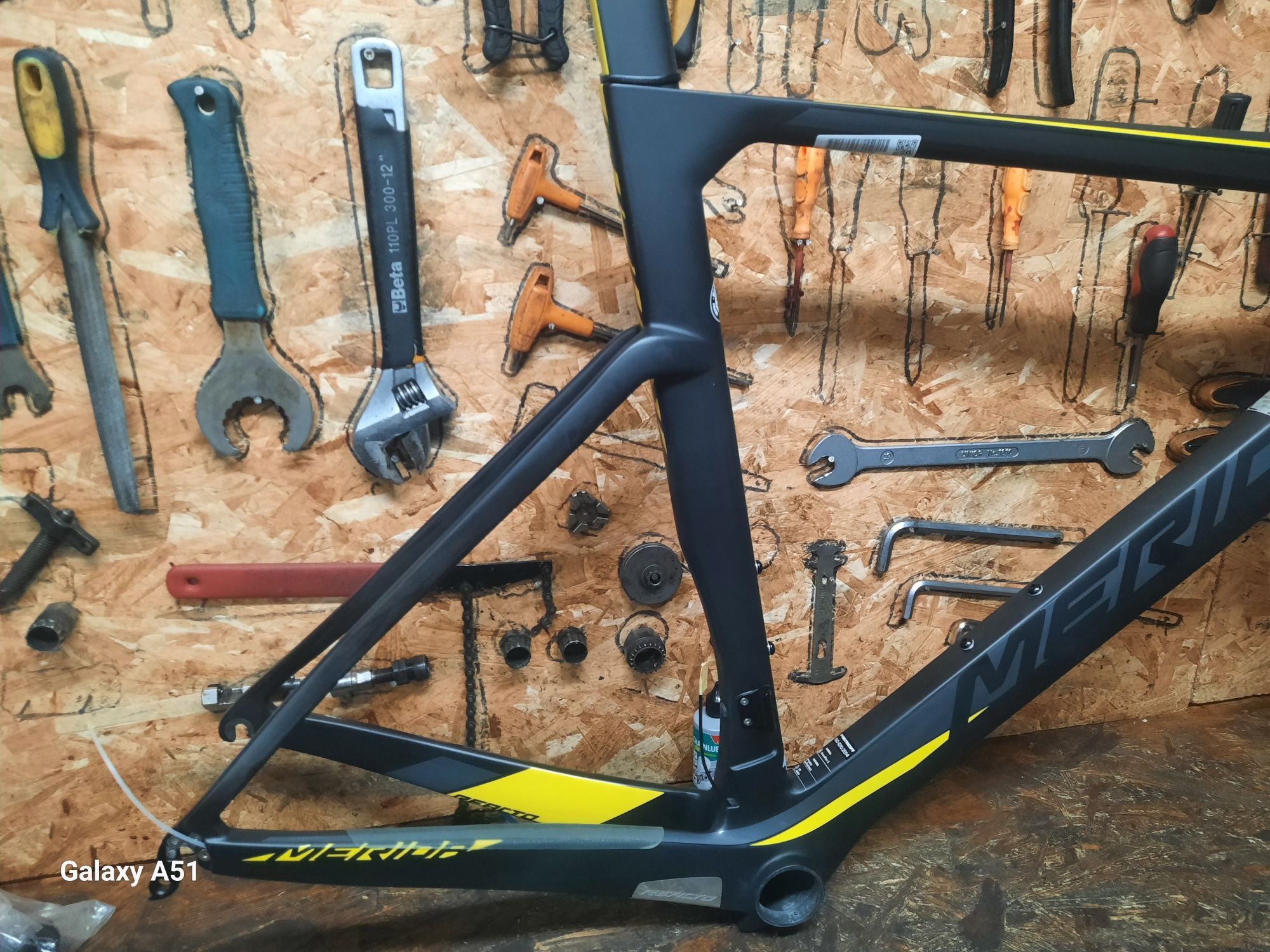 Quadro merida reacto L novo pinca