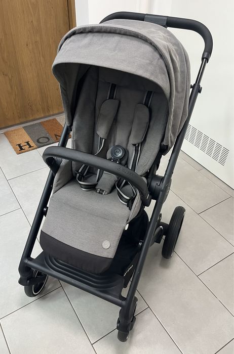 Cybex balios S LUX soho grey szary wózek spacerowy spacerówka przód
