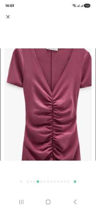 Сукня Зара в трендовому кольорі