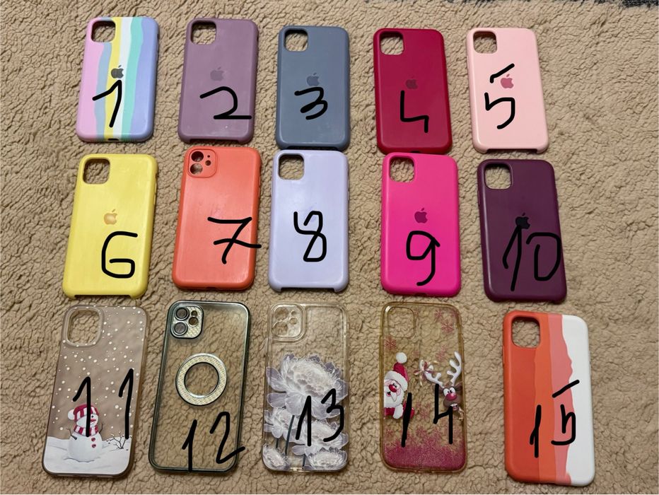 Чехол накладка на айфон 11 iphone 11 с яблоком ремешки apple watch 38