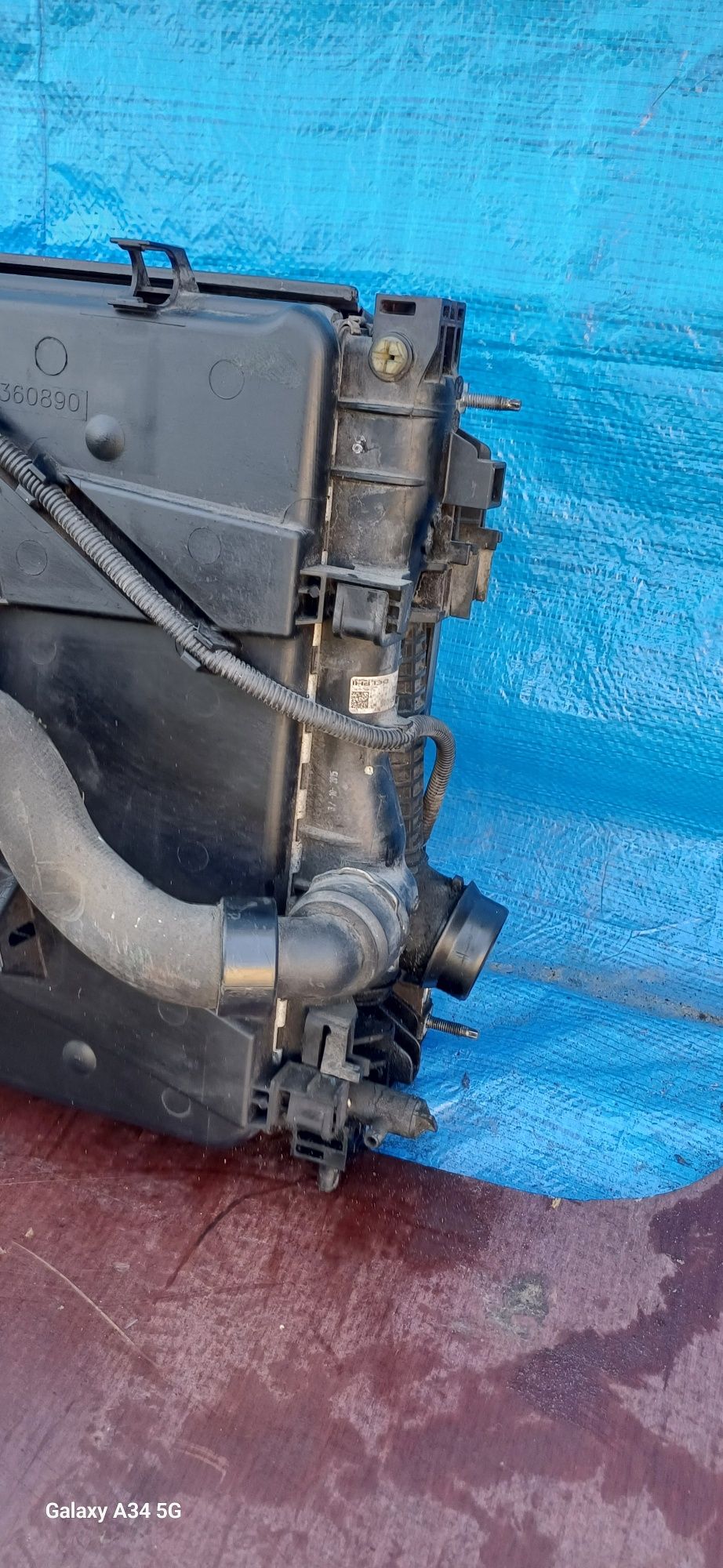 Chłodnica wentylator komplet chłodnic chevrolet cruze opel astra J 1.7