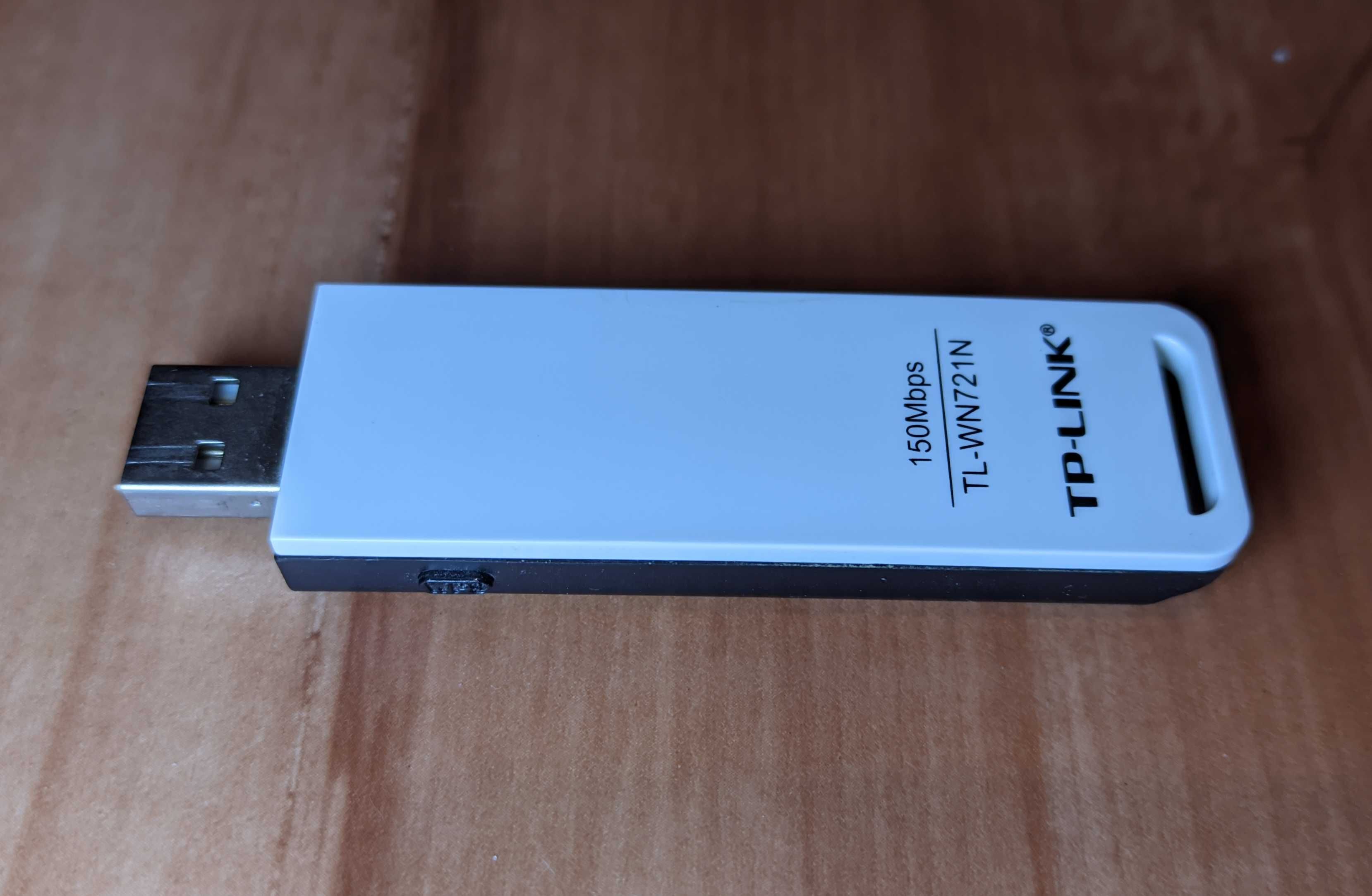 Wi-Fi адаптер USB приймач TP-LINK TL-WN721N для комп'ютера