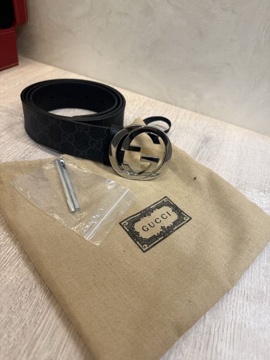 Шкіряний ремень Gucci
