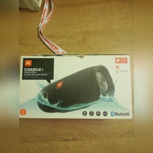 JBL Głośnik charge 3 stealth edition