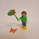 Playmobil dziecko z motylami
