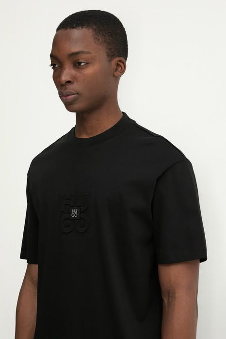 Мужская футболка Hugo Boss big logo чоловіча