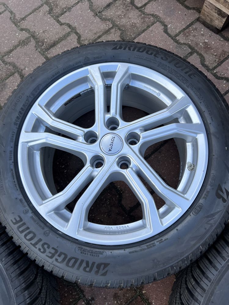 Koła zimowe 17 TOYOTA CHR + czujniki TPMS + NOWE opony 2024 r.