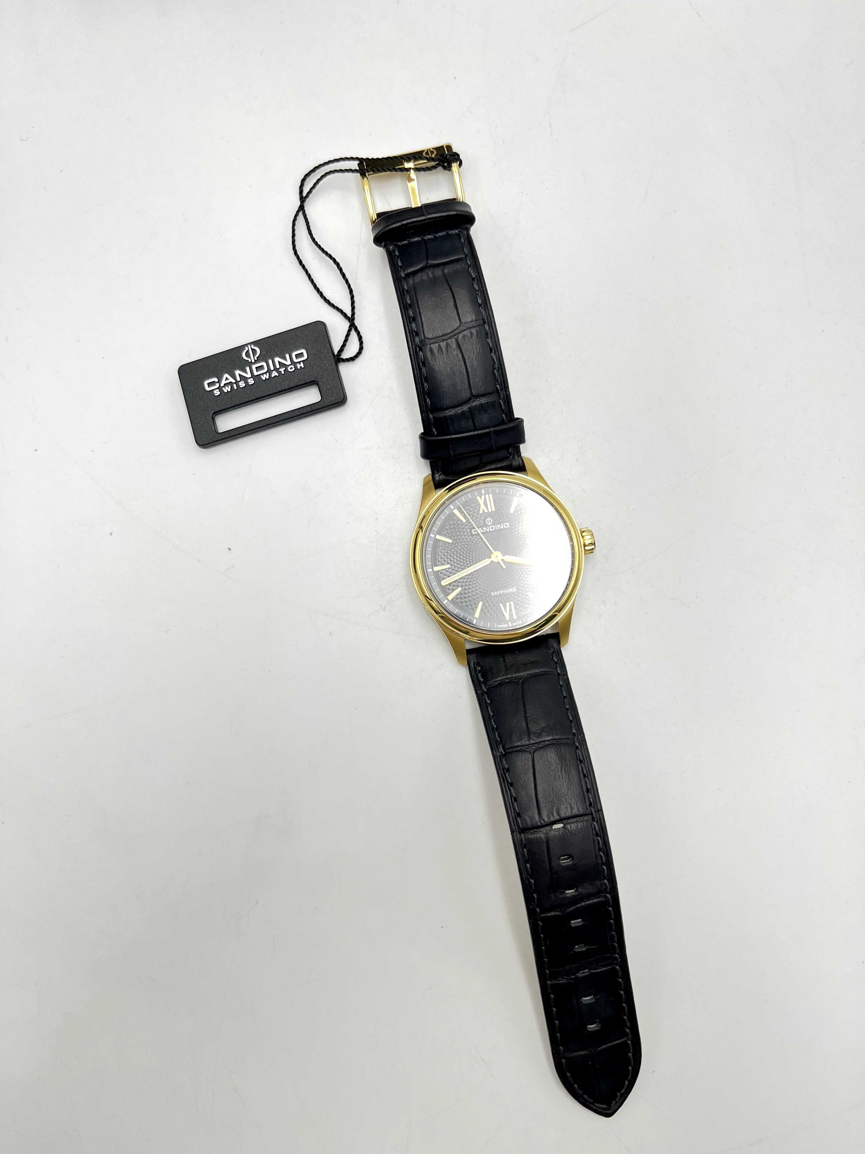 Luksusowy Męski zegarek Candino Sapphire C4693