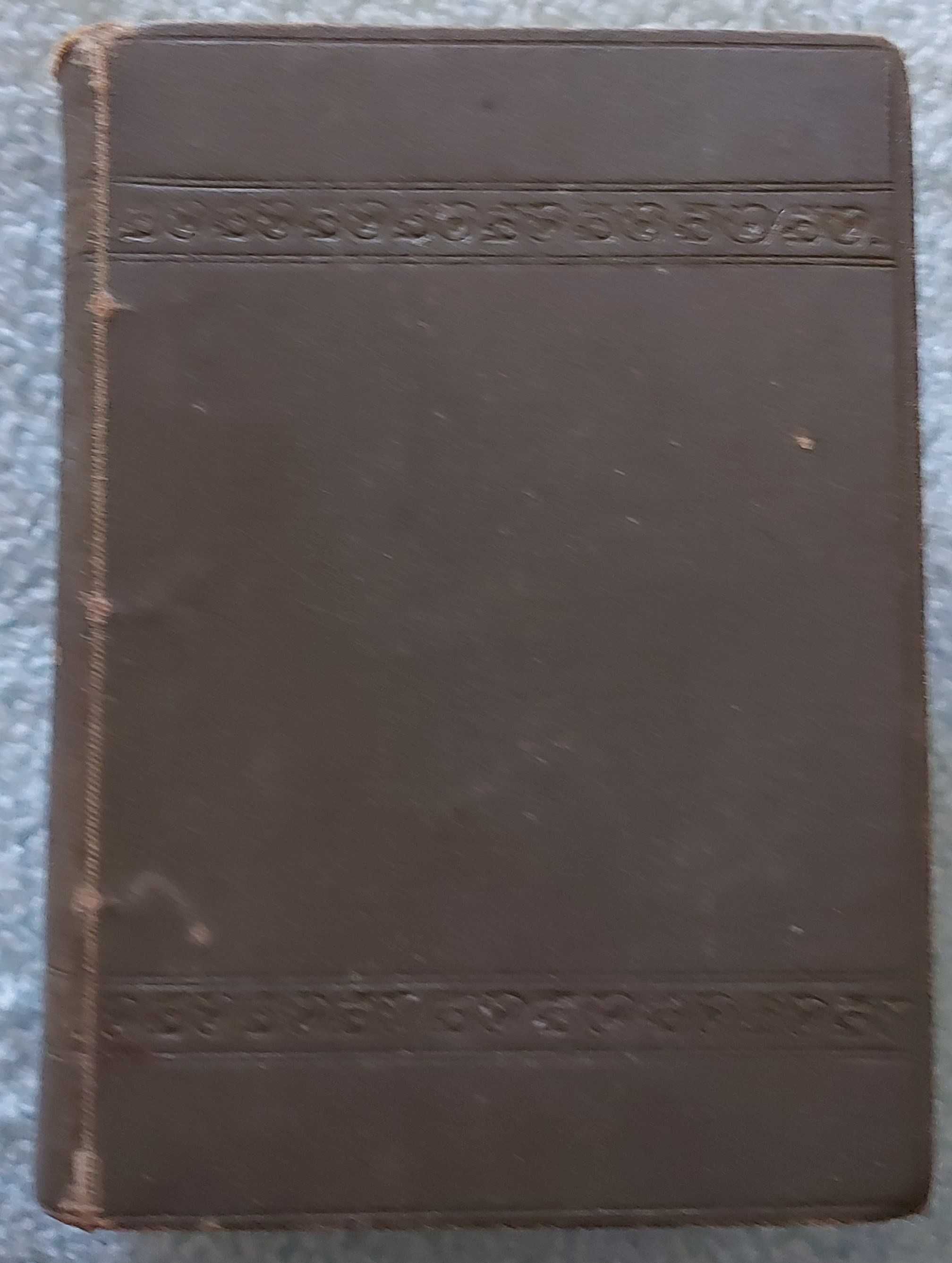 Livro antigo de 1855
