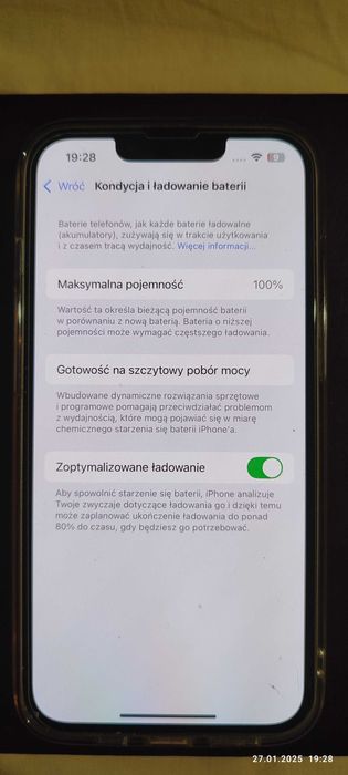 iPhone 14 praktycznie jak nowy ogłoszenie grzecznościowe