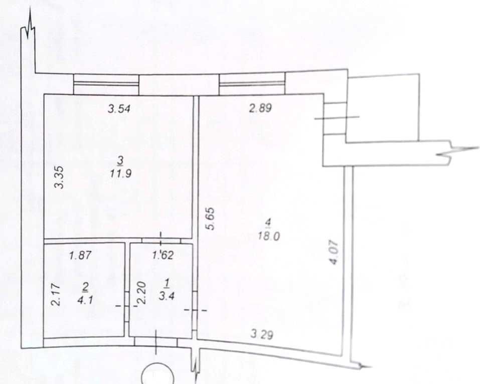 Продам 1-к квартиру, Бородинский мкрн, ЖК Комфорт-сити