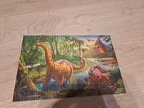 Puzzle dinozaury