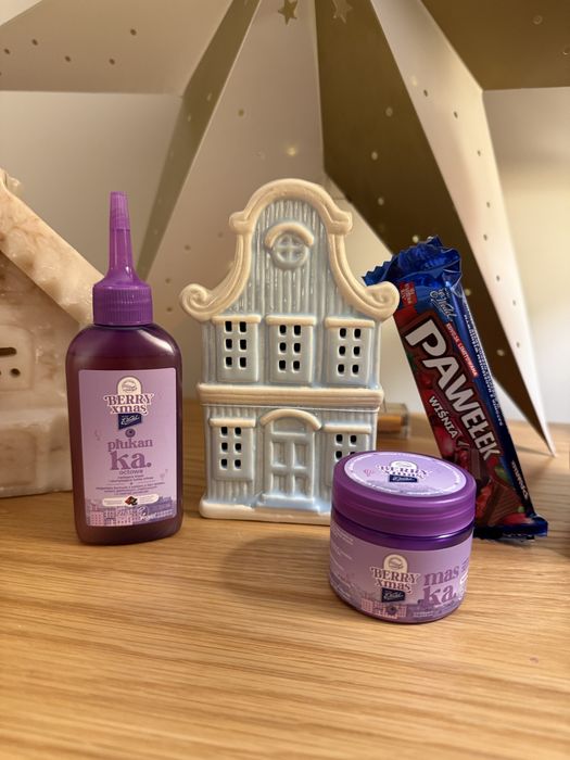 Świąteczny zestaw beauty + dekoracja LED | Berry XMas