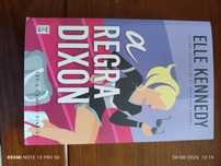 Livro de romance " a regra de DIXON" da escritora ELLE KENNEDY.