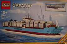 Statek lego creator maersk line triple-e kontenerowiec 10241