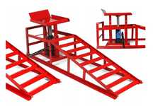 Najazd podjazd rampa najazdowa z podnośnikiem hydraulicznym 5T 23-34cm