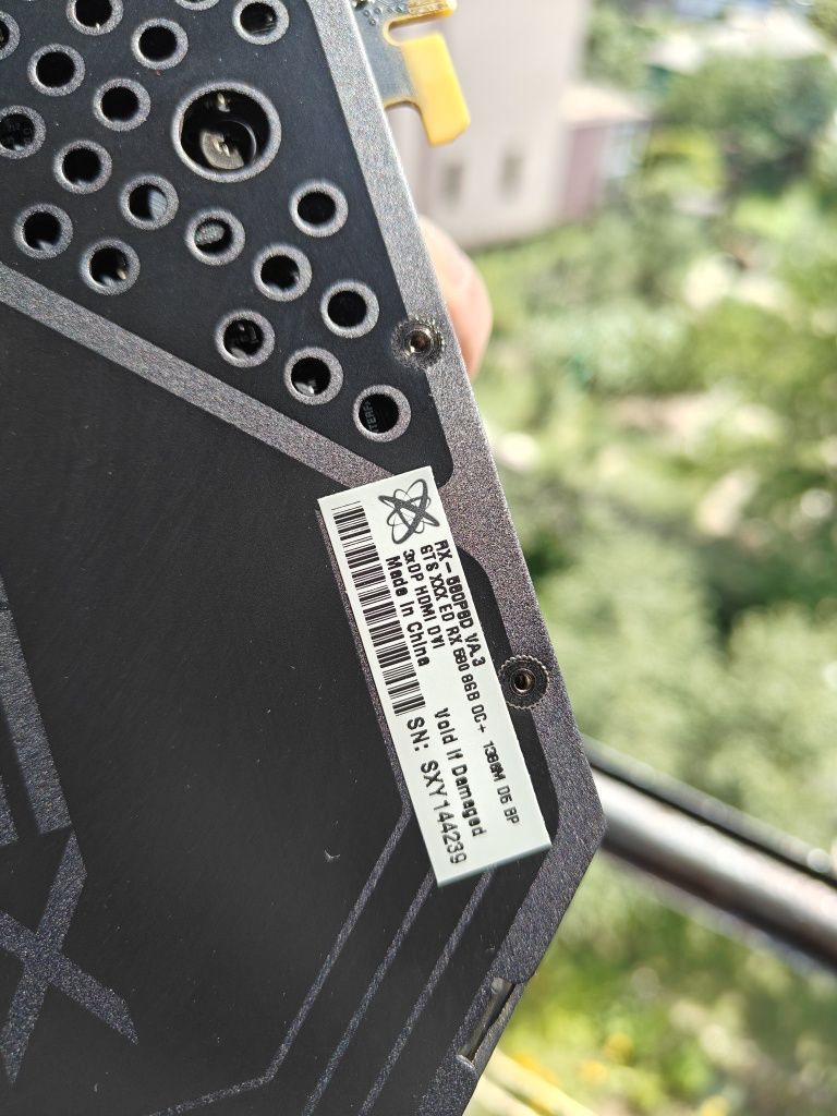 Ігрова відеокарта XFX Radeon RX580 8Gb OC+