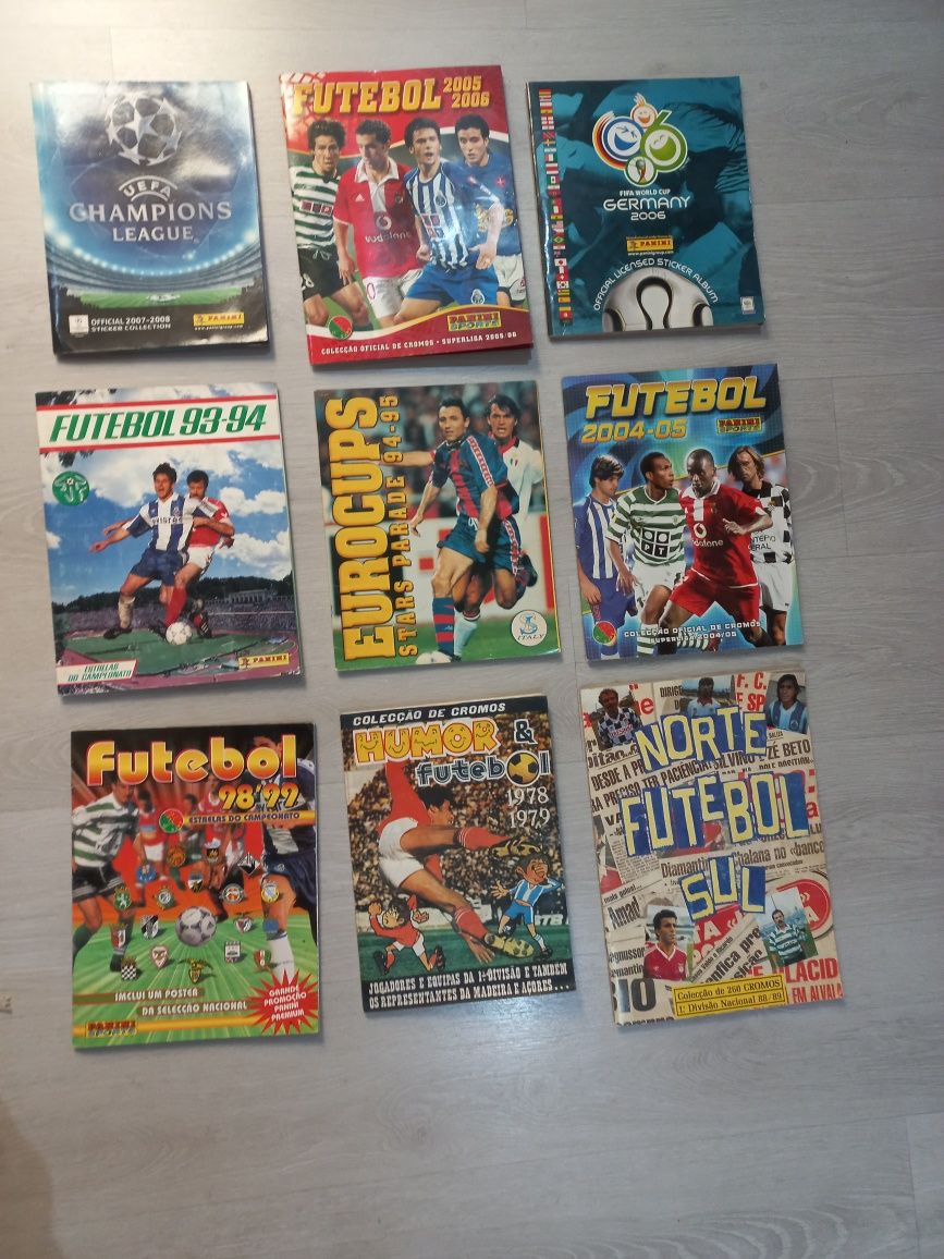 Cadernetas de futebol