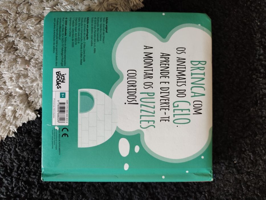 Livro puzzles animais