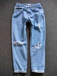 Spodnie jeansowe przecierane dla dziewczynki rozmiar 164 Reserved