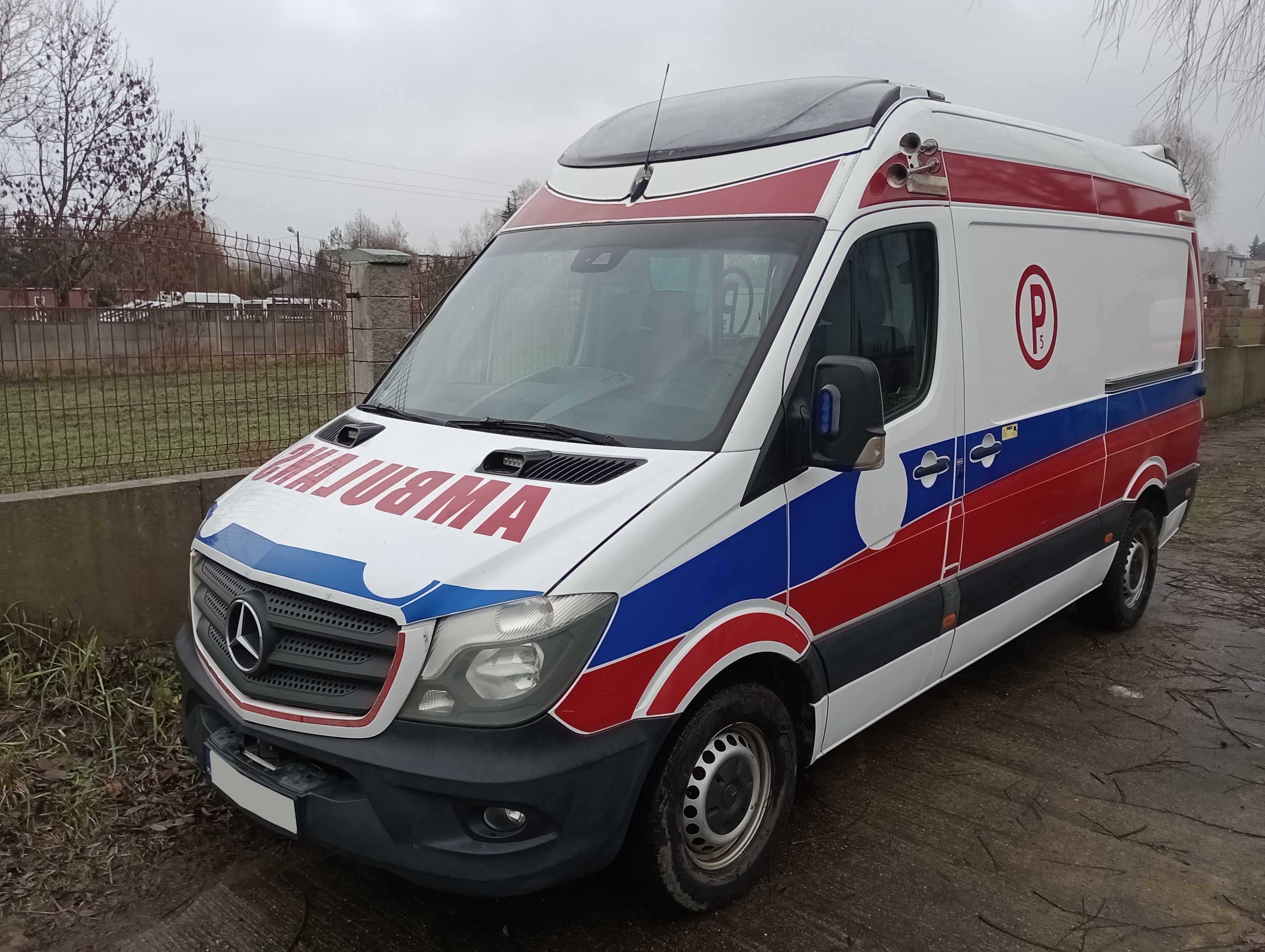 OKAZJA Automat Sanitarny Mercedes Sprinter 319 3.0 Karetka Ambulans