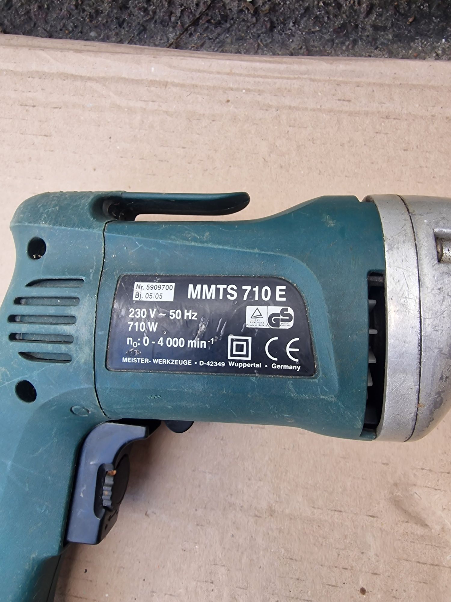 Шуруповерт  Meister Craft MMTS 710 E 710 Вт (з Німеччини)